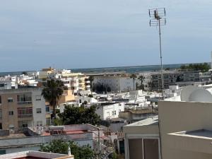 a city view from the roof of a building at Casa Borges in Quelfes