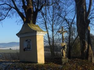 Loodusmaastik of the country house lähedal