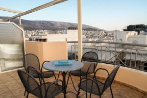 Balkón alebo terasa v ubytovaní Ouranos Apartment