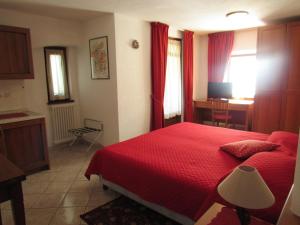 Postel nebo postele na pokoji v ubytování Residence Du Chateau
