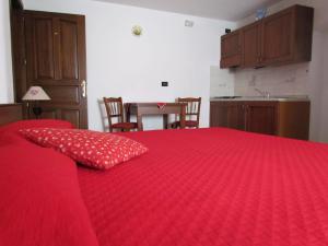 Postel nebo postele na pokoji v ubytování Residence Du Chateau