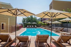 Bassenget på eller i nærheten av GreKa Ionian Suites
