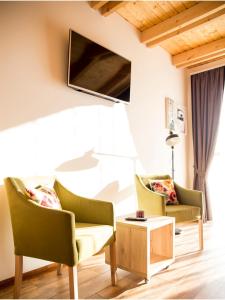 A television and/or entertainment centre at Bed&Breakfast Vinarija Coner