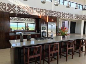 Kuchyň nebo kuchyňský kout v ubytování Sapphire Bay Fiji