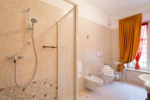 Koupelna v ubytování Bio Agritur Le Millemele