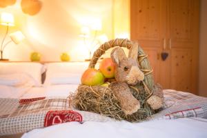 Postel nebo postele na pokoji v ubytování Bio Agritur Le Millemele