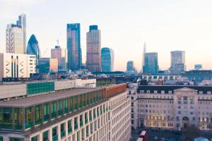 a view of a city with tall buildings at Montcalm Royal London House, London City in London