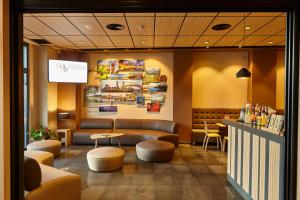 Część wypoczynkowa w obiekcie Hotel Bilbao Plaza