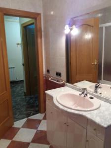 Koupelna v ubytování Casa Rural Amelia
