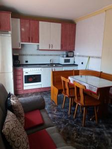 Kuchyň nebo kuchyňský kout v ubytování Casa Rural Amelia