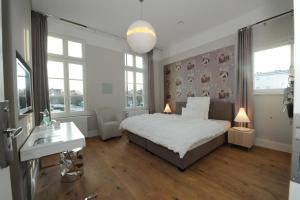 Postel nebo postele na pokoji v ubytování Designhotel Rosenbohm