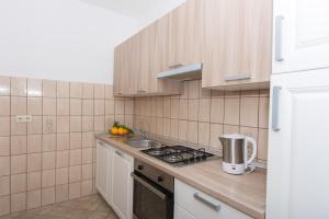 Küche/Küchenzeile in der Unterkunft Apartmani Gaube