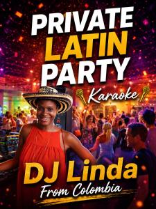 a poster for a party with a woman in a hat at Hévíz Springs - Kehidakustány in Kehidakustány
