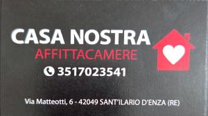Gallery image of Casa nostra affittacamere in SantʼIlario dʼEnza
