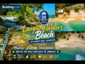 a flyer for a beach resort with a picture of a beach at Irie Bamboo in Bamboo