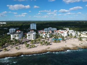 an aerial view of a resort on an island in the ocean at Nice View always available in Juan Dolio