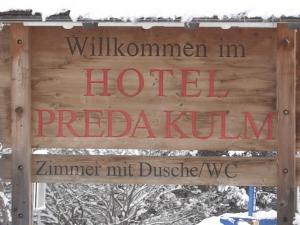 Majutusasutuses Hotel Preda Kulm olev sertifikaat, autasu, silt või muu dokument