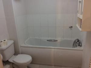ロンドンにあるCharimore Executive Apartmentのバスルーム(白いバスタブ、トイレ付) +34枚の写真