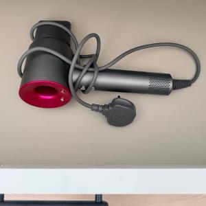 a flashlight is attached to a wall at Riverside Garden B and B in Bishops Village