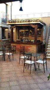 Restaurace v ubytování La Posada Del Canal