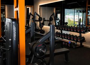 Gimnàs o zona de fitness de Hotel Leskovac