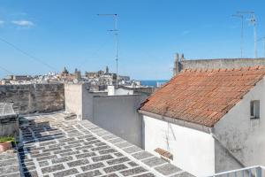 a view from the roof of a building at Domus Magistri in Ostuni