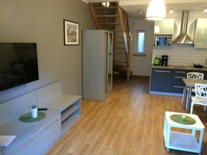 Kuchyňa alebo kuchynka v ubytovaní Apartamenty Villa Baltic Sun II i III