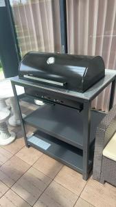 a grill sitting on top of a table at BRUCE Luxury House in Izumi-Sano +88 photos