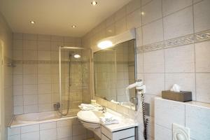 Koupelna v ubytování Altes Zollhaus