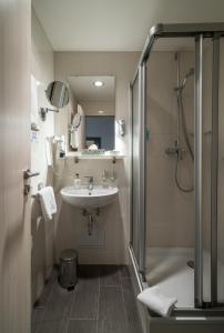 Koupelna v ubytování Hotel Stadtkrug