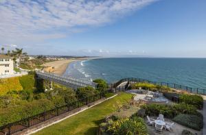 a view of the beach from a house at Pacific Point Resort in Pismo Beach