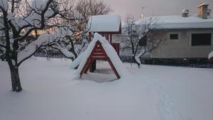 Apartman692 v zimě