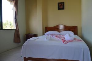 Voodi või voodid majutusasutuse Hostal Andry toas