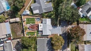 an overhead view of a yard with houses at 2812 Tulane Dr in Cocoa