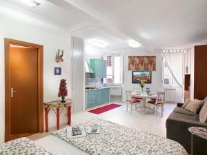 Zona de estar de Navona Open Space Apartments