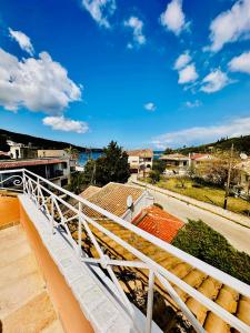 a view from the roof of a building at Eva Studios in Kassiopi