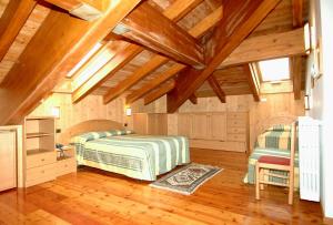 Postel nebo postele na pokoji v ubytování Hotel Sport