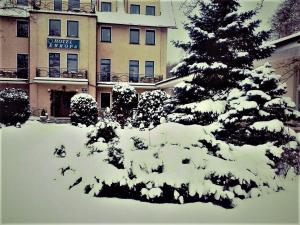 Obiekt Hotel Europa zimą