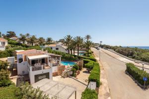 an aerial view of a house with a road at Villa Maite by Escape Home in Binibeca