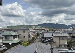 a view of a city with houses and buildings at Dar Sahha in Nara