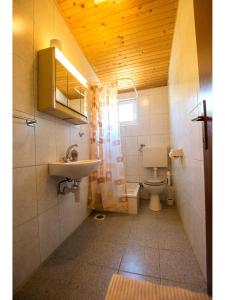 Koupelna v ubytování Apartments Velebit