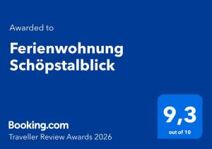 a screenshot of a cell phone screen with the textendar redeeming scholarship at Ferienwohnung Schöpstalblick in Ebersbach