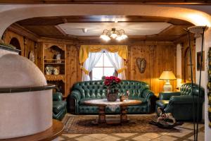 Istumisnurk majutusasutuses Hotel Brunella