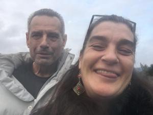 a man and a woman posing for a picture at Jose María in El Vendrell