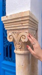Gallery image of Dar El Nour - Authentic Tunisian Home Steps from the Sea in Hammamet