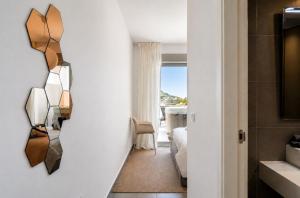 a room with a view of a living room at Altea Sol Marina Apartment by NRAS in Altea +23 photos