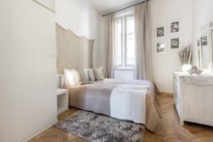 Posteľ alebo postele v izbe v ubytovaní Casa nei pressi del Duomo,Firenze centro storico