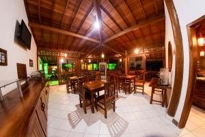 Μια τηλεόραση ή/και κέντρο ψυχαγωγίας στο Pousada Tetiaroa