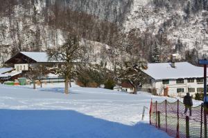 Ferienwohnung Flanuf during the winter