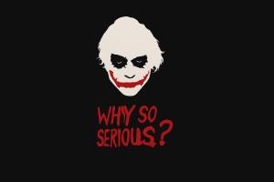 an image of the joker why so serious at LIL Aroma in Galle